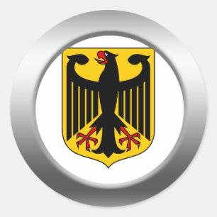 Germany Coat of Arms Classic Round Sticker