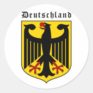 Germany Coat of arms Classic Round Sticker