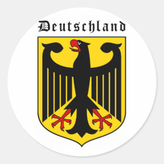 Germany Coat of arms Classic Round Sticker