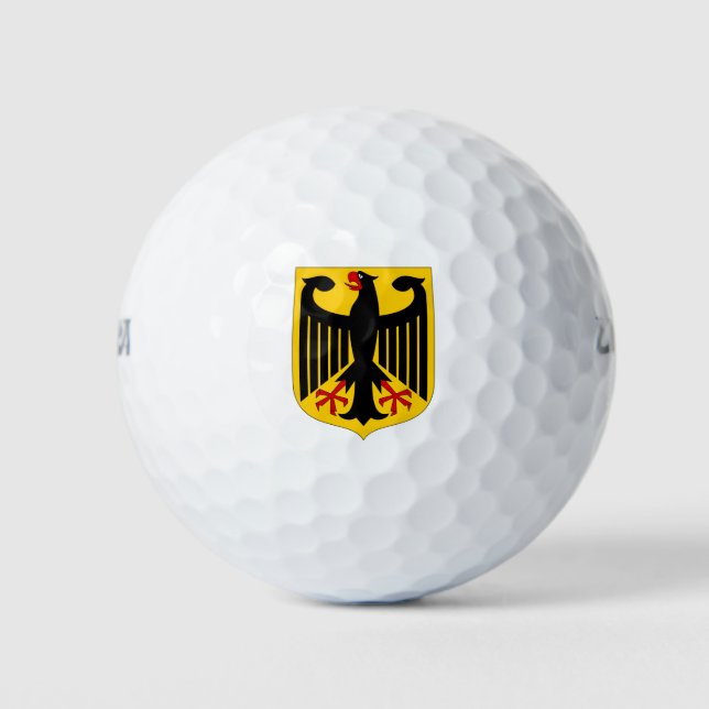 Germany coat of arms Golf Balls (Front)