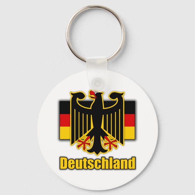 Germany Coat of Arms Key Ring (Front)