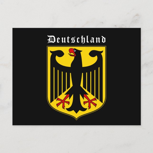 Germany Coat of Arms Postcard (Front)