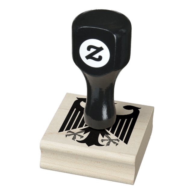 Germany coat of arms rubber stamp (Stamp)