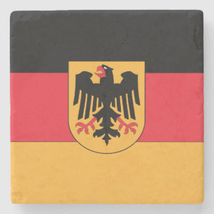 Germany Coat of Arms Stone Coaster