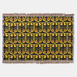Germany Coat of Arms Woven Throw Blanket
