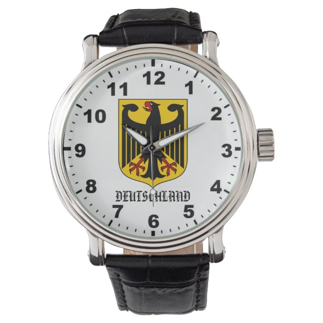 Germany Coat of Arms  Wristwatch (Front)