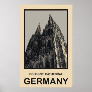 Germany Cologne Cathedral Poster
