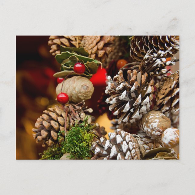 Germany, Cologne. Cologne Cathedral Christmas Holiday Postcard (Front)