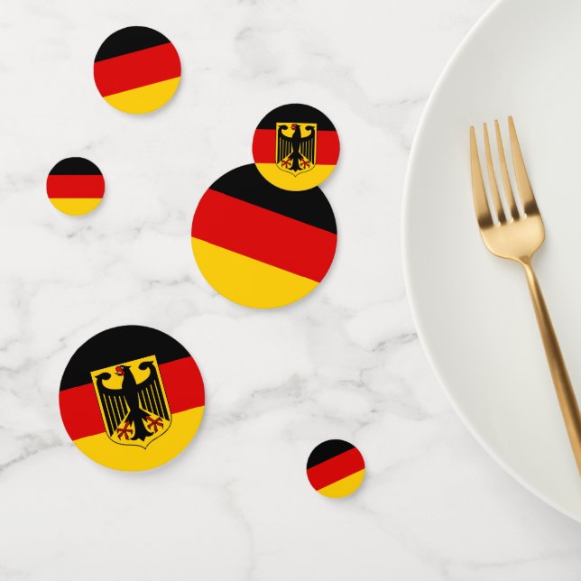 Germany Confetti, party, German Flag Confetti (Group)