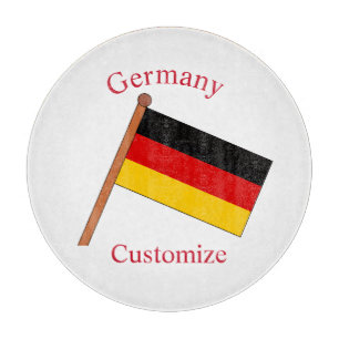 Germany Country Flag Thunder_Cove Cutting Board