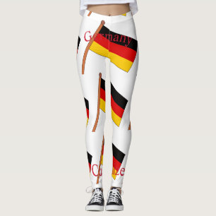 Germany Country Flag Thunder_Cove Leggings