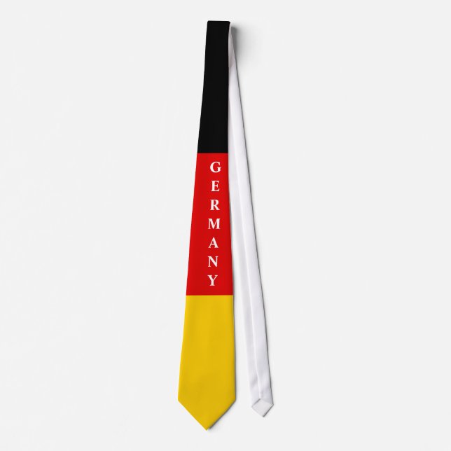 Germany customise flag tie (Front)
