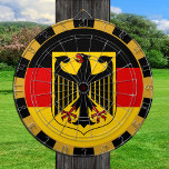 Germany Dartboard & German Flag / game board<br><div class="desc">Dartboard: Germany & German flag darts,  family fun games - love my country,  summer games,  holiday,  fathers day,  birthday party,  college students / sports fans</div>