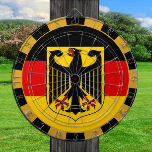Germany Dartboard & German Flag / game board