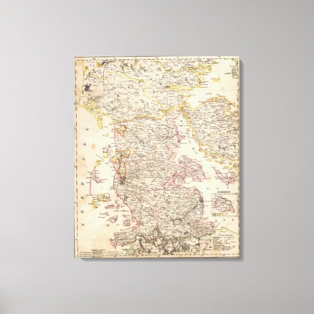 Germany, Denmark Canvas Print (Front)