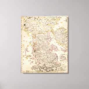 Germany, Denmark Canvas Print