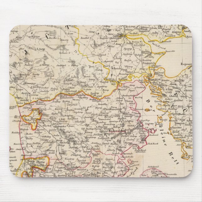 Germany, Denmark Mouse Mat (Front)