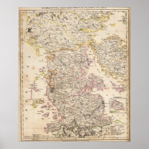 Germany, Denmark Poster