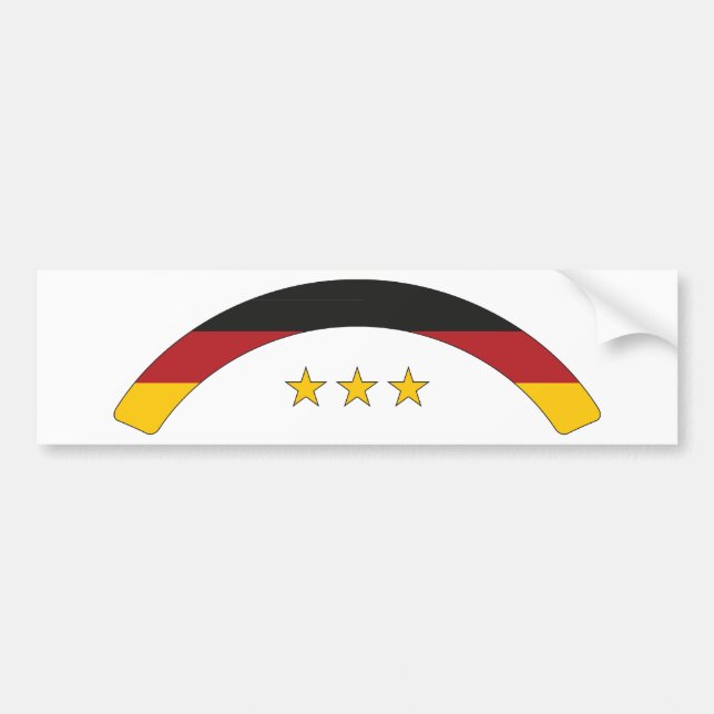 Germany / Deutschland Bumper Sticker (Front)