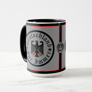 Germany/Deutschland Forever/black eagle/iron cross Mug