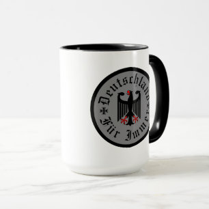 Germany/Deutschland Forever/black eagle/iron cross Mug
