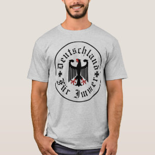 Germany/Deutschland Forever/black eagle/iron cross T-Shirt