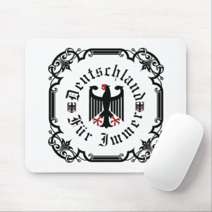 Germany/Deutschland Forever/federal black eagle Mouse Mat