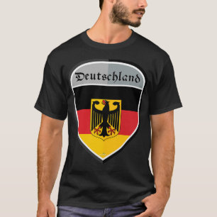 Germany Deutschland German Deutsch Shield Flag 0 T-Shirt