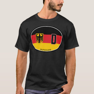 Germany Deutschland German Deutsch Vehicle Id Fl T-Shirt