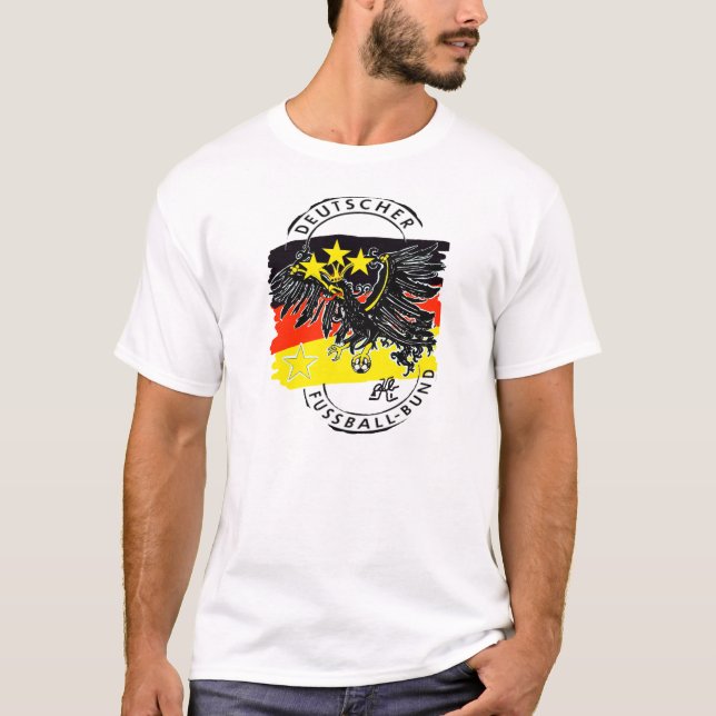 Germany (Deutschland) Quest for Brazil World Cup T-Shirt (Front)