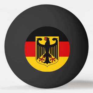 germany emblem ping pong ball