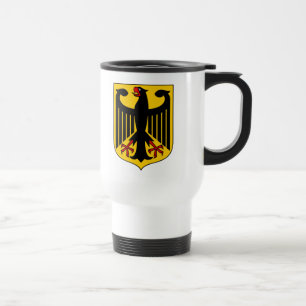 germany emblem travel mug