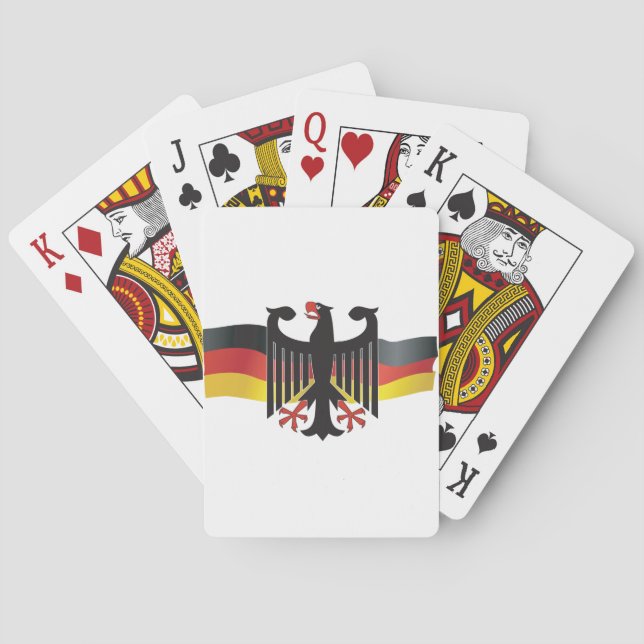 Germany Federal Eagle Coat of Arms Playing Cards (Back)