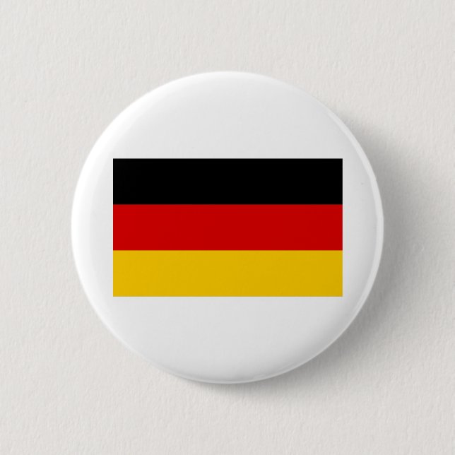 Germany Flag 6 Cm Round Badge (Front)