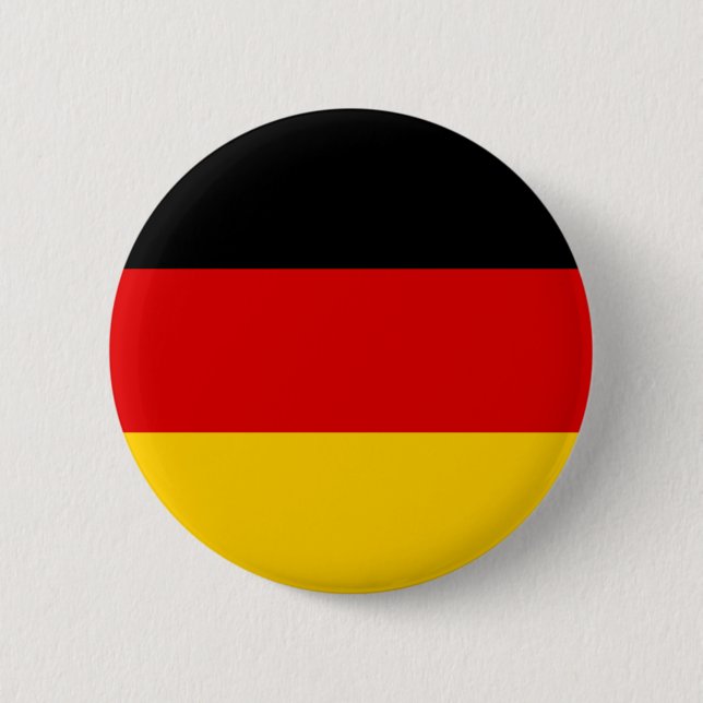 Germany Flag 6 Cm Round Badge (Front)