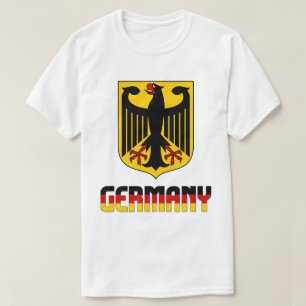 Germany Flag and Coat Of Arms Patriotic T-Shirt
