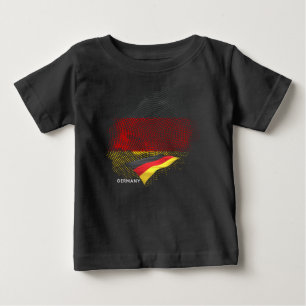 Germany flag baby T-Shirt