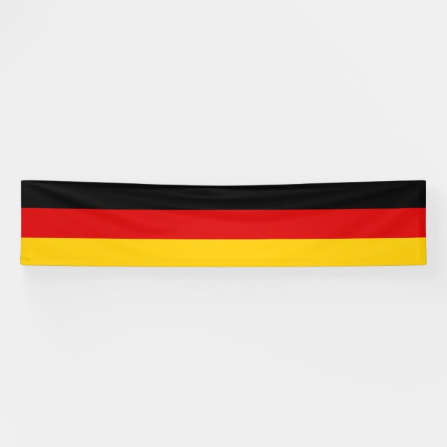 Germany Flag Banner (Horizontal)