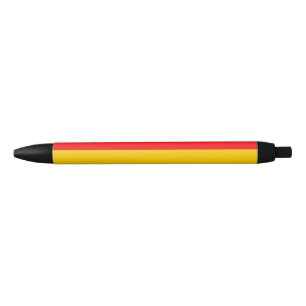 Germany flag  black ink pen