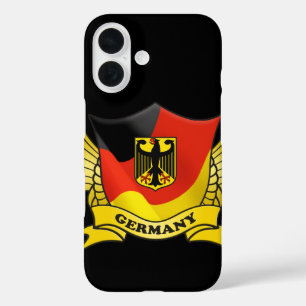 Germany Flag iPhone 16 Case