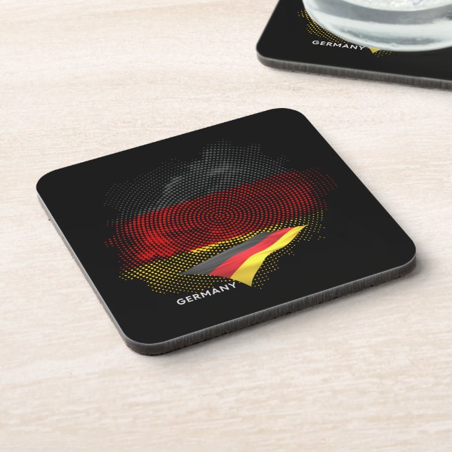Germany flag coaster (Left Side)