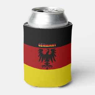Germany flag-coat of arms can cooler