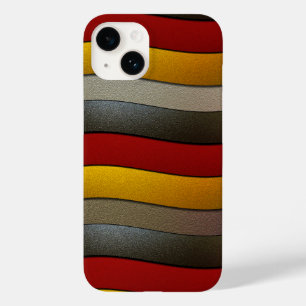 Germany Flag Colours-Chrome by Shirley Taylor Case-Mate iPhone 14 Case