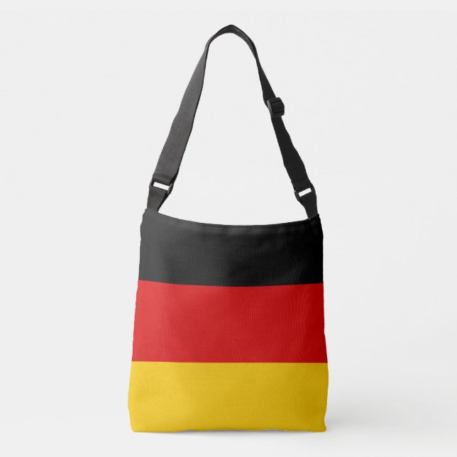Germany flag crossbody bag (Front)