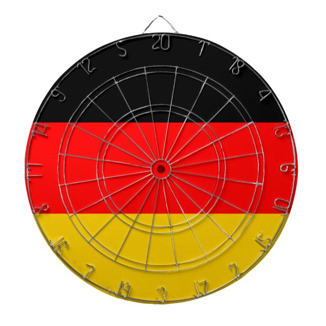 Germany Flag Dartboard (Front)
