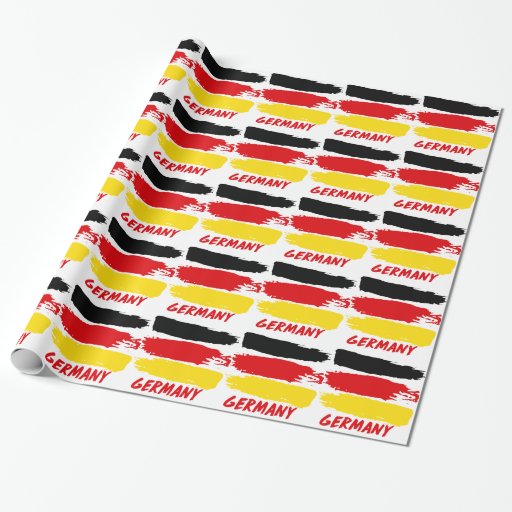 Image of Germany flag designs Wrapping Paper