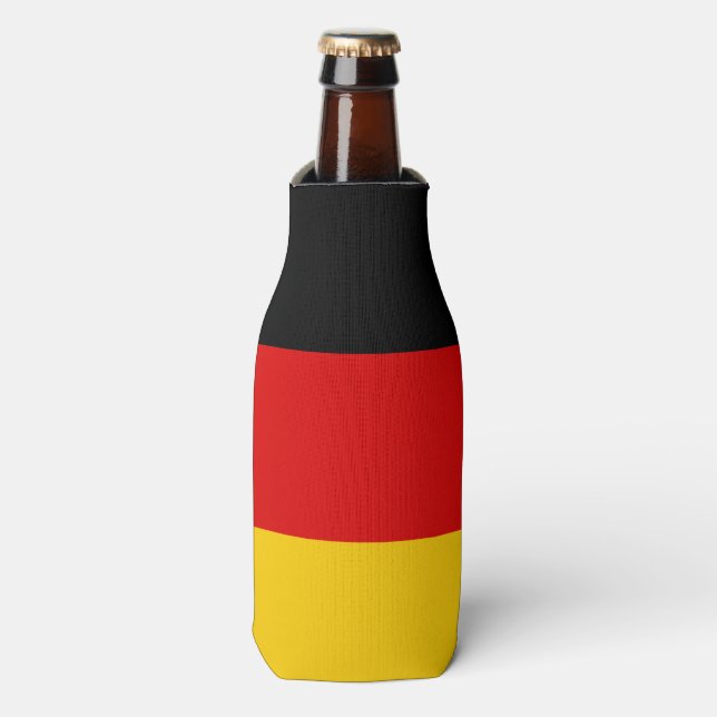 Germany flag - Deutschland Bottle Cooler (Bottle Front)