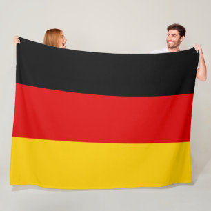 Germany flag - Deutschland Fleece Blanket