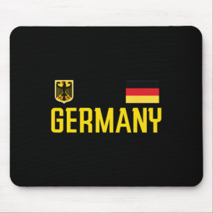Germany Flag Deutschland Footbyll Soccer Fan Men W Mouse Mat