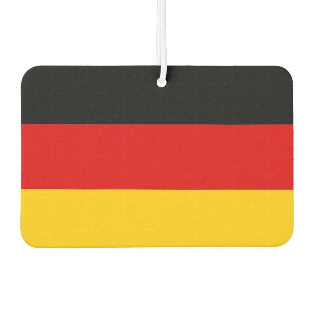 Germany Flag Deutschland Patriotic German Air Fres Car Air Freshener (Front)